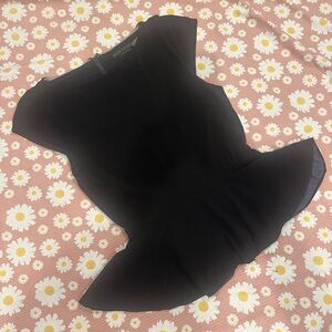 Alice + Olivia y2k structured bodice Peplum top